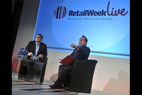 Philip Clarke, Tesco, at Retail Week Live
